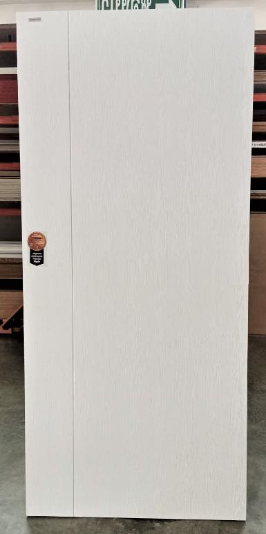 ประตูupvc เซาะร่อง PRM01 ขนาด 80x200ซ.ม. ใช้ได้ทั้งภายในและภายนอก