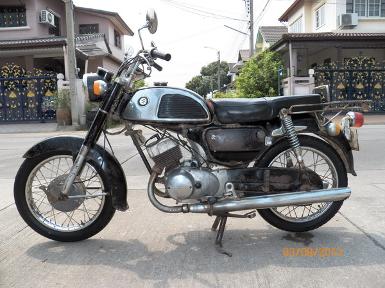 18.SUZUKI K-125 มาร์ค1+อะไหล่เดิมๆเพียบ+เหมาะสำหรับนักปั้น +ทะเบียนแท้โอน ได้เลย..ราคา 12,500 บาท