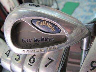 ชุดเหล็ก Callaway Grate Bigberthr Titanium Face