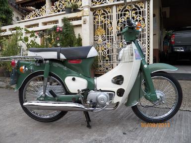 2. C90 ถังแยก..สีเขียวโบราณ..(คันที่2)..เบาะยาว+ภาษีปี55+พรบ+ชุดโอน..24000