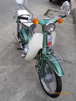 3. C90..สีเขียวมินท์..(คันที่3)..สีเกล็ดมุข..ระบบCDI.. ทะเบียน+ชุดโอน..18000