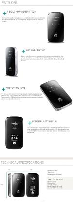 Huawei E589 4G LTE Mobile Pocket WiFi Hotspot