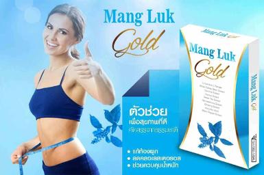 Mangluk แมงลักลดน้ำหนัก แมงลัก กล่องฟ้า สูตรดื้อยา 10เม็ด