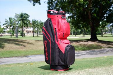 รหัสสินค้า N78753-NS ไม้กอล์ฟพรีเมี่ยม!!! ราคาถูกที่สุดในประเทศไทย!!! TAYLORMADE BAG RED CARTLITE UP