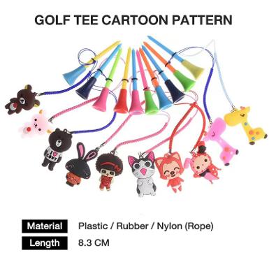 รหัสสินค้า TEE-CATOON ไม้กอล์ฟพรีเมี่ยม!!! ราคาถูกที่สุดในประเทศไทย!!! golf cartoon tee ball pegs